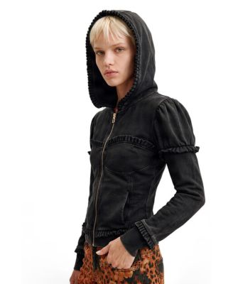 Women's puff sleeve jacket