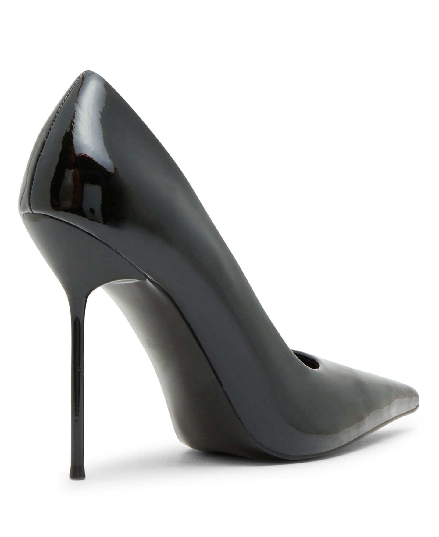 Женские туфли Steve Madden Dynasty Pointed Toe Stiletto, цвет: Чёрный лаковый — фото 6