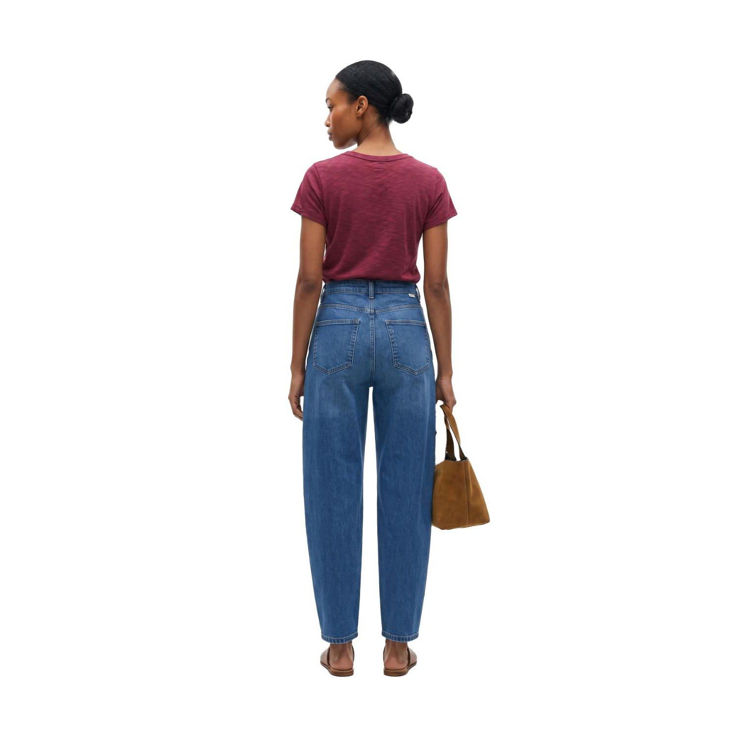 Women's Mid-rise Baggy Jeans