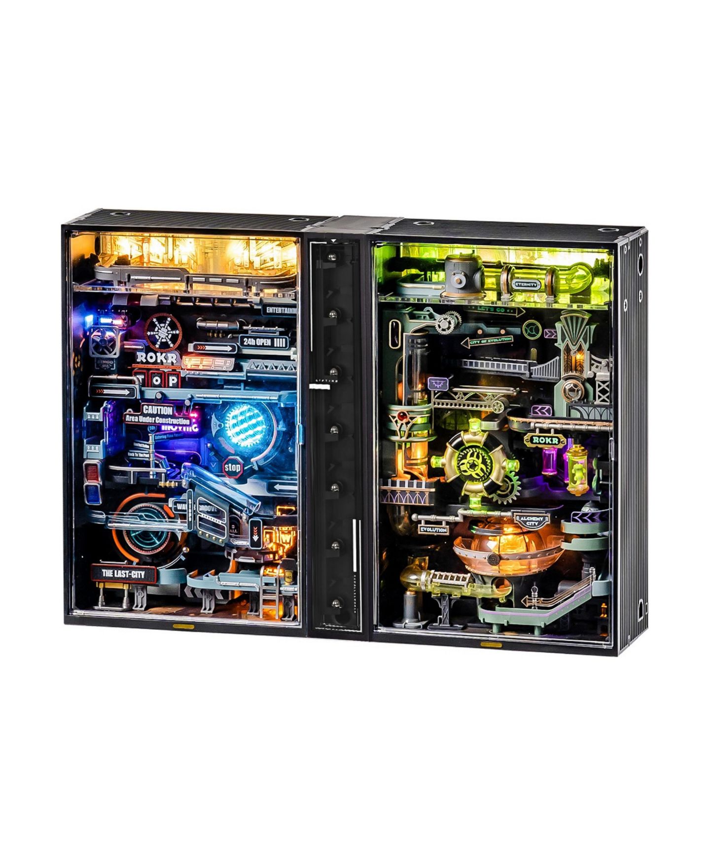 Детский конструктор Robotime Parallel World Alchemy City Electric 3D Puzzle Building Set, Ages 14+ — фото 1