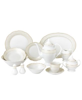Tova 57-PC Dinnerware Set, Service for 8