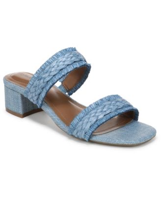 Women's Vickyy Square Toe Block Heel Sandals