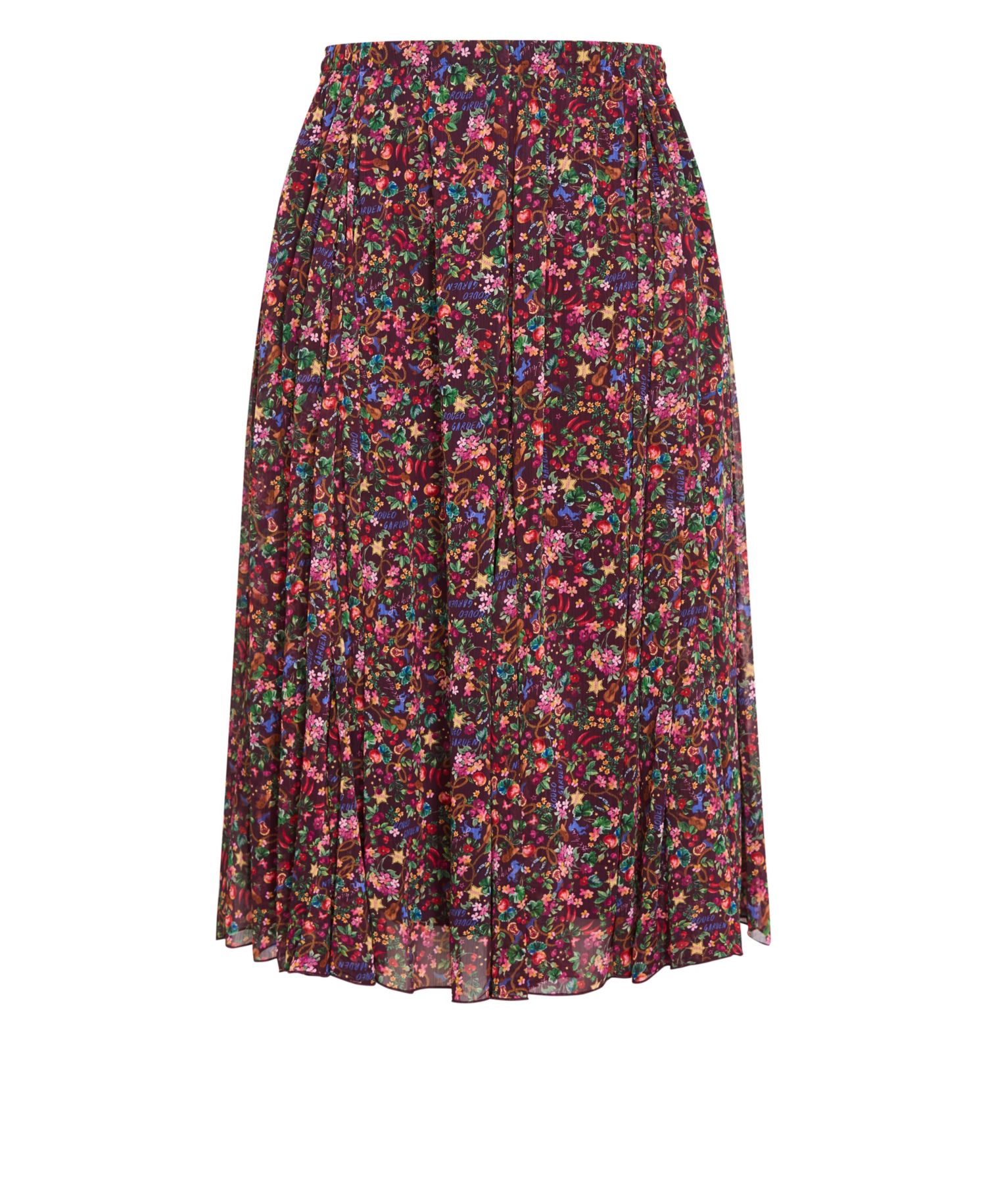 Women's Plus Size Serena Ditsy Print Maxi Skirt