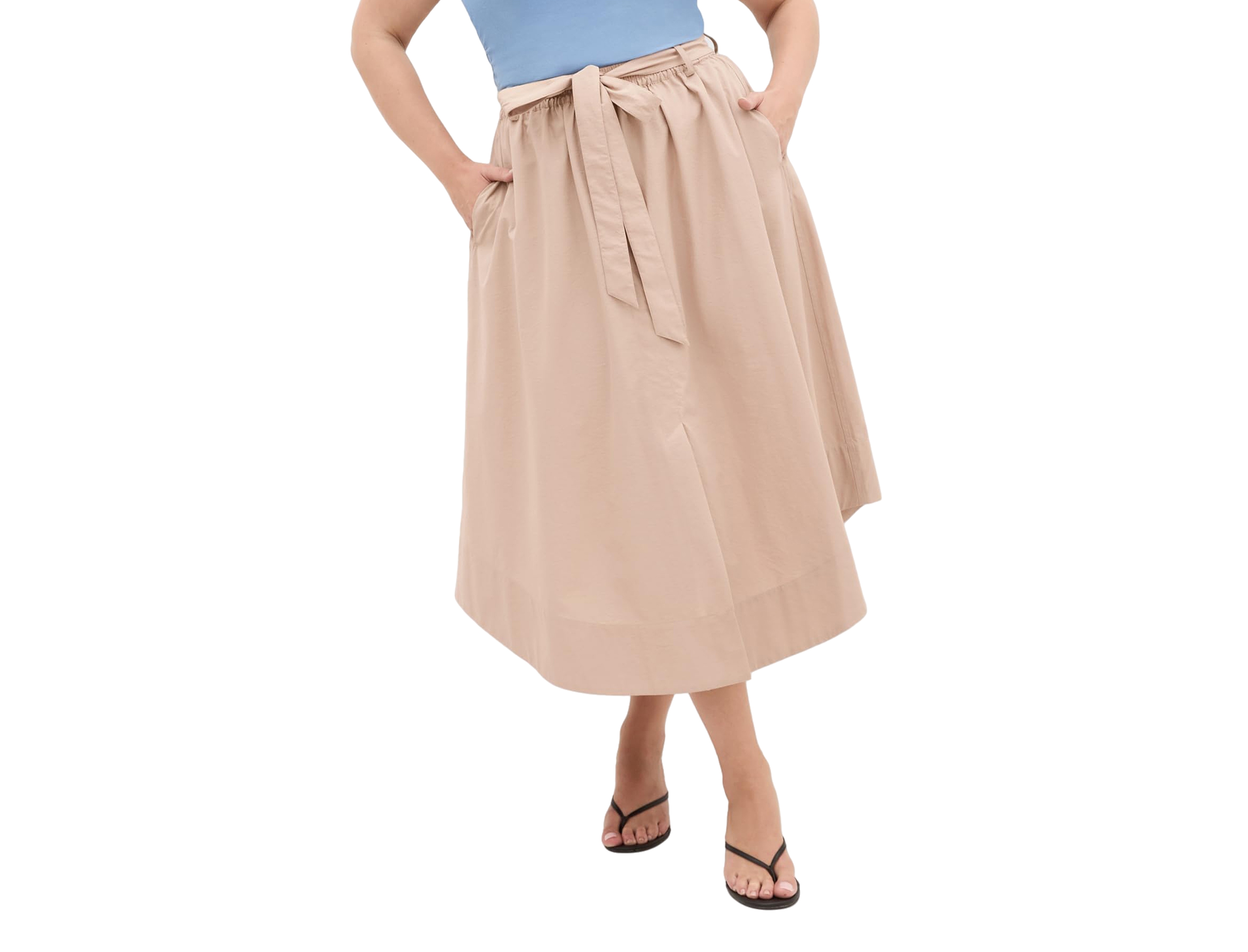 City Chic Women's Plus Ally Midi Skirt