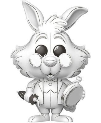 Pop! Disney Alice in Wonderland White Rabbit Sketched Deco 3.55" Vinyl Figure, Ages 3+