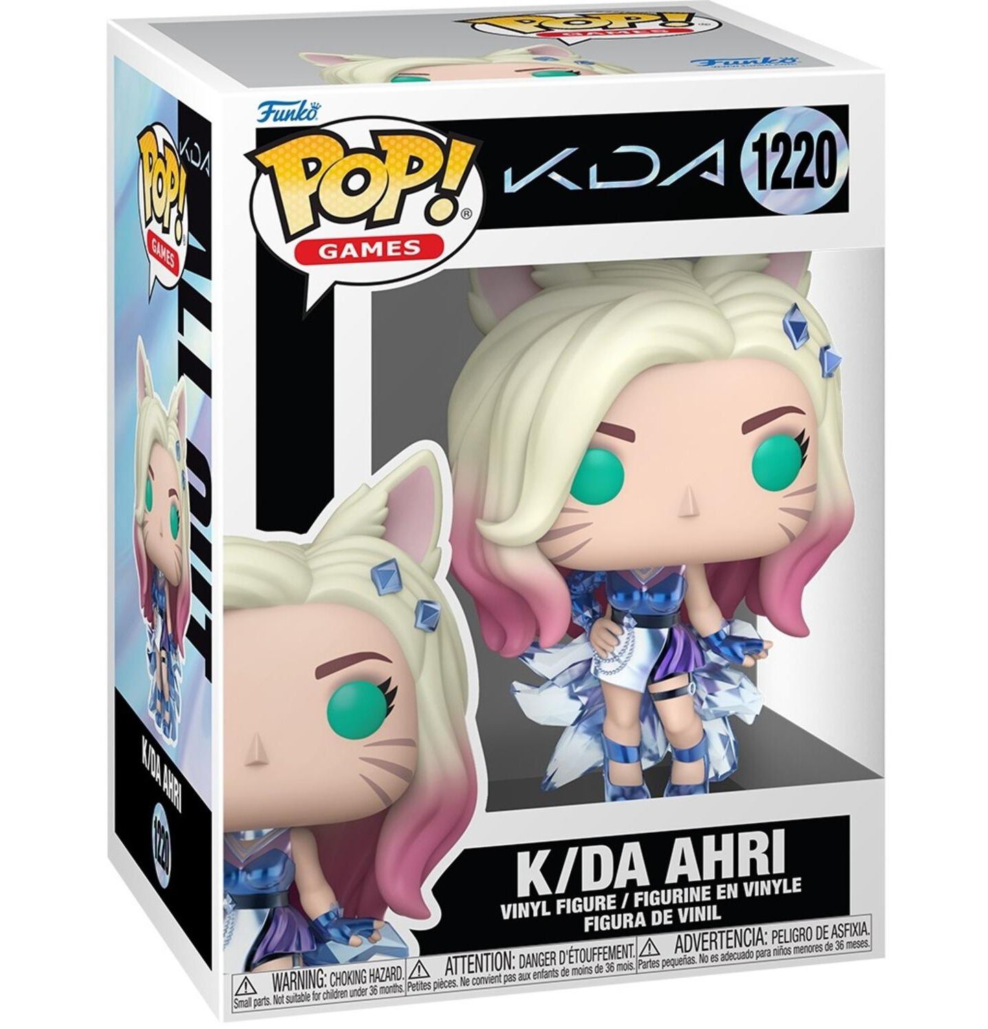 Виниловая фигурка Funko Pop! League of Legends x K/DA Ahri, 3.7", от 3 лет — фото 2