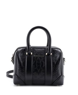 Micro Lucrezia Duffle Bag Embossed Leather