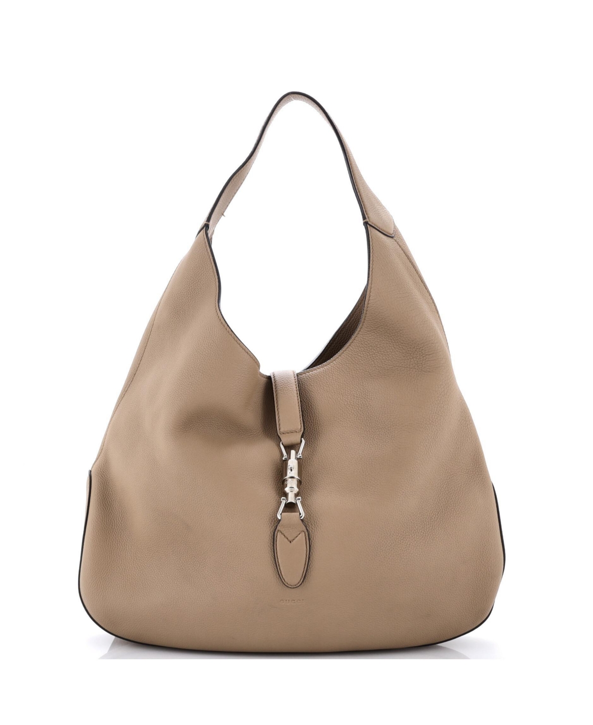 Pre-Owned Gucci Large Jackie Soft Hobo Leather - Brown