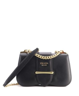 Medium Sidonie Chain Shoulder Bag City Calf