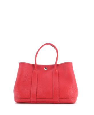 30 Garden Party Tote Leather