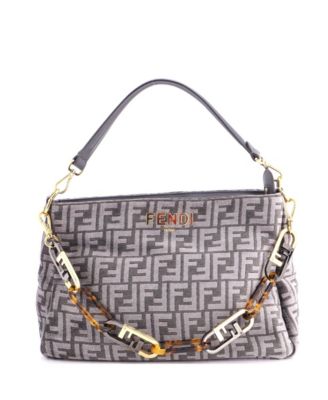 O'Lock Zip Shoulder Bag Zucca Chenille