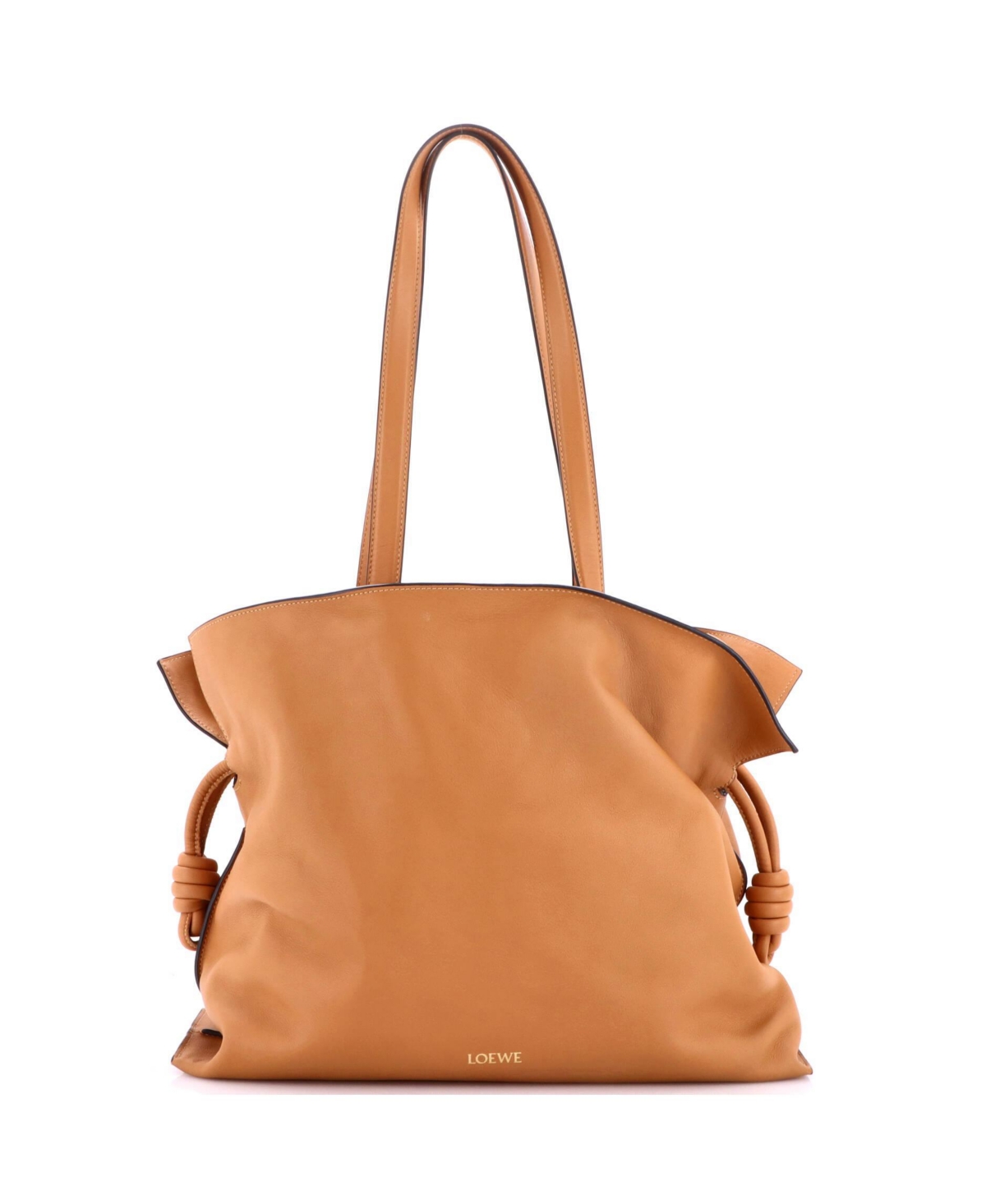 Pre-Owned Loewe Large Flamenco Knot Bag Leather