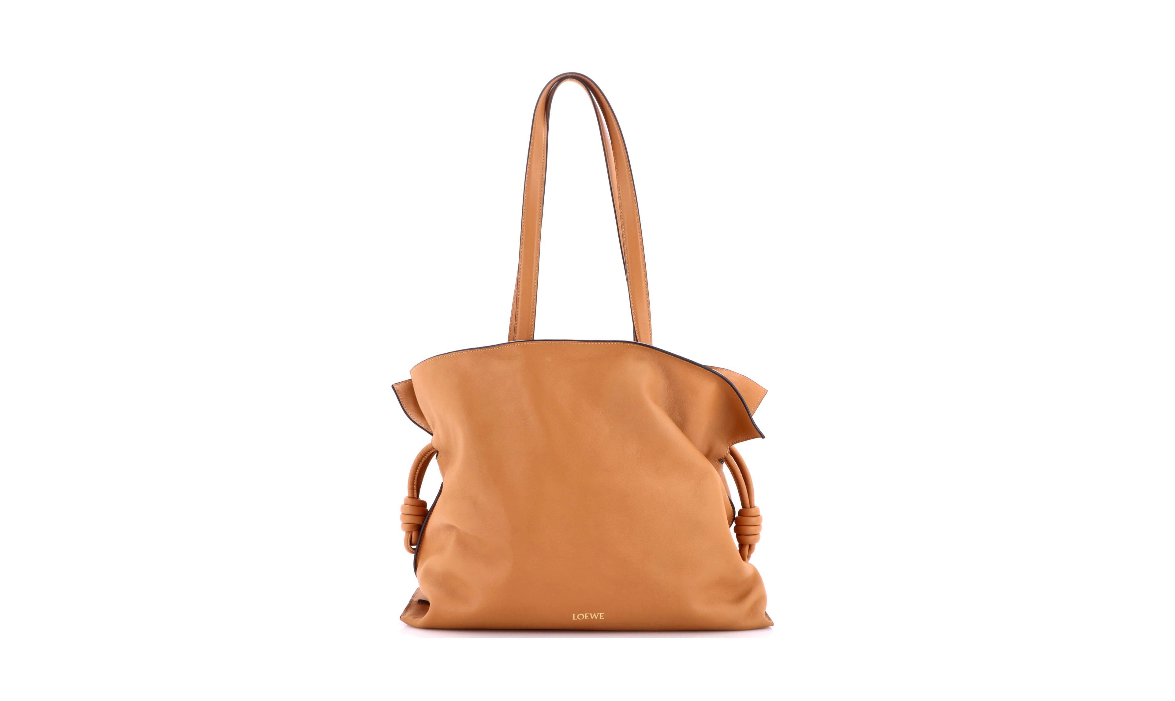 Pre-Owned Loewe Large Flamenco Knot Bag Leather