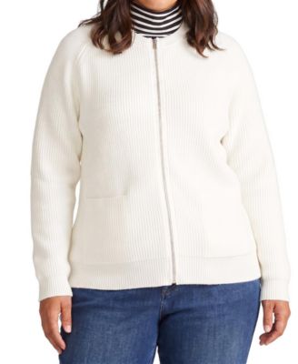 Plus Size Better Than Wool Zip Cardigan