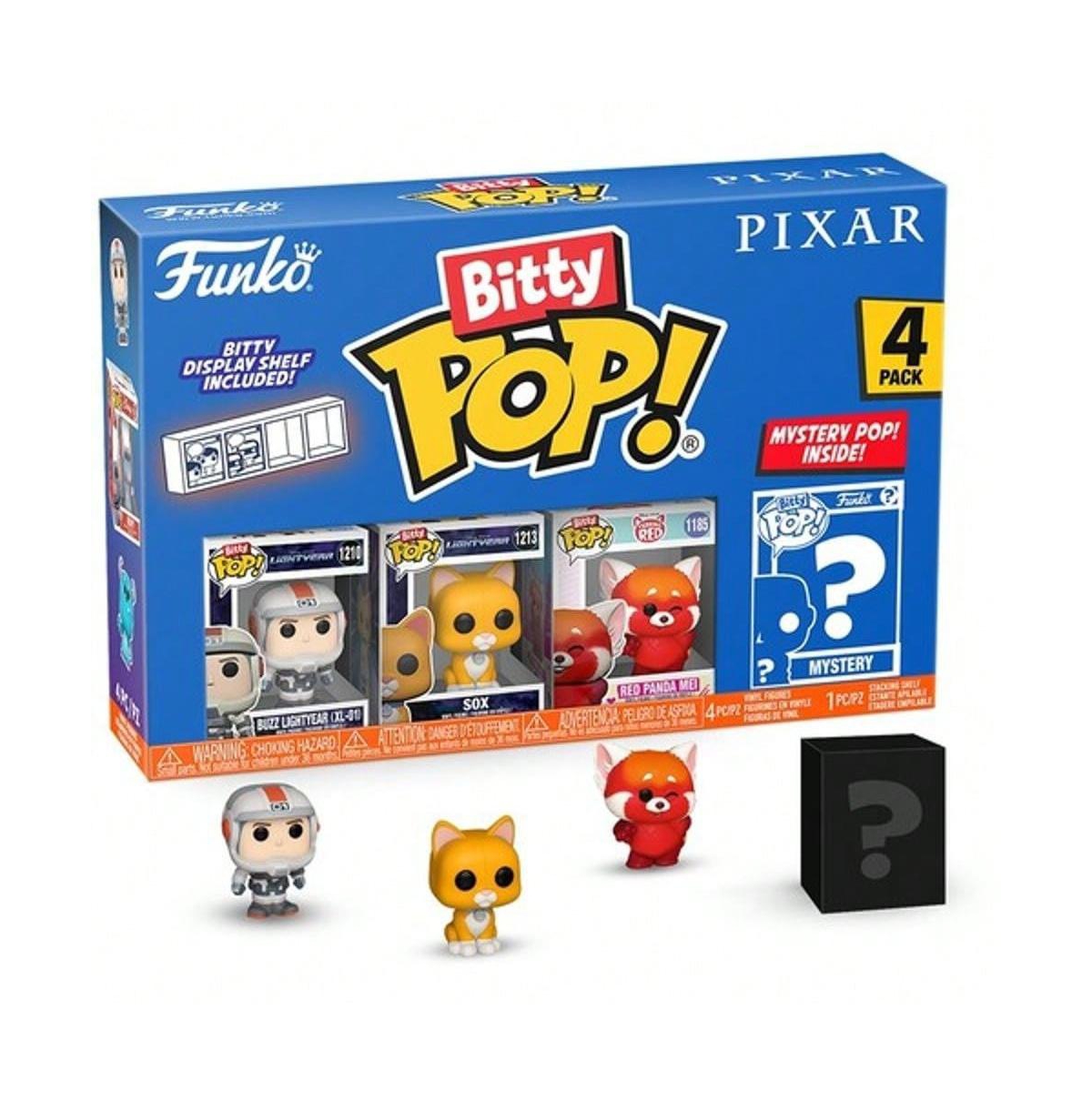 Funko Pixar Lightyear Bitty Pop! 1.2" Blind Box 4-Pack Vinyl Figures, Ages 3+