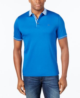 michael kors men's liquid cotton greenwich polo shirt