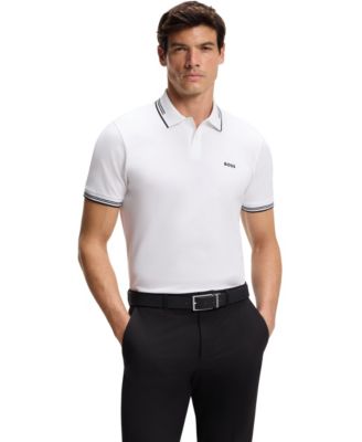 Men's Stretch-Cotton Slim-Fit Paul Polo Shirt