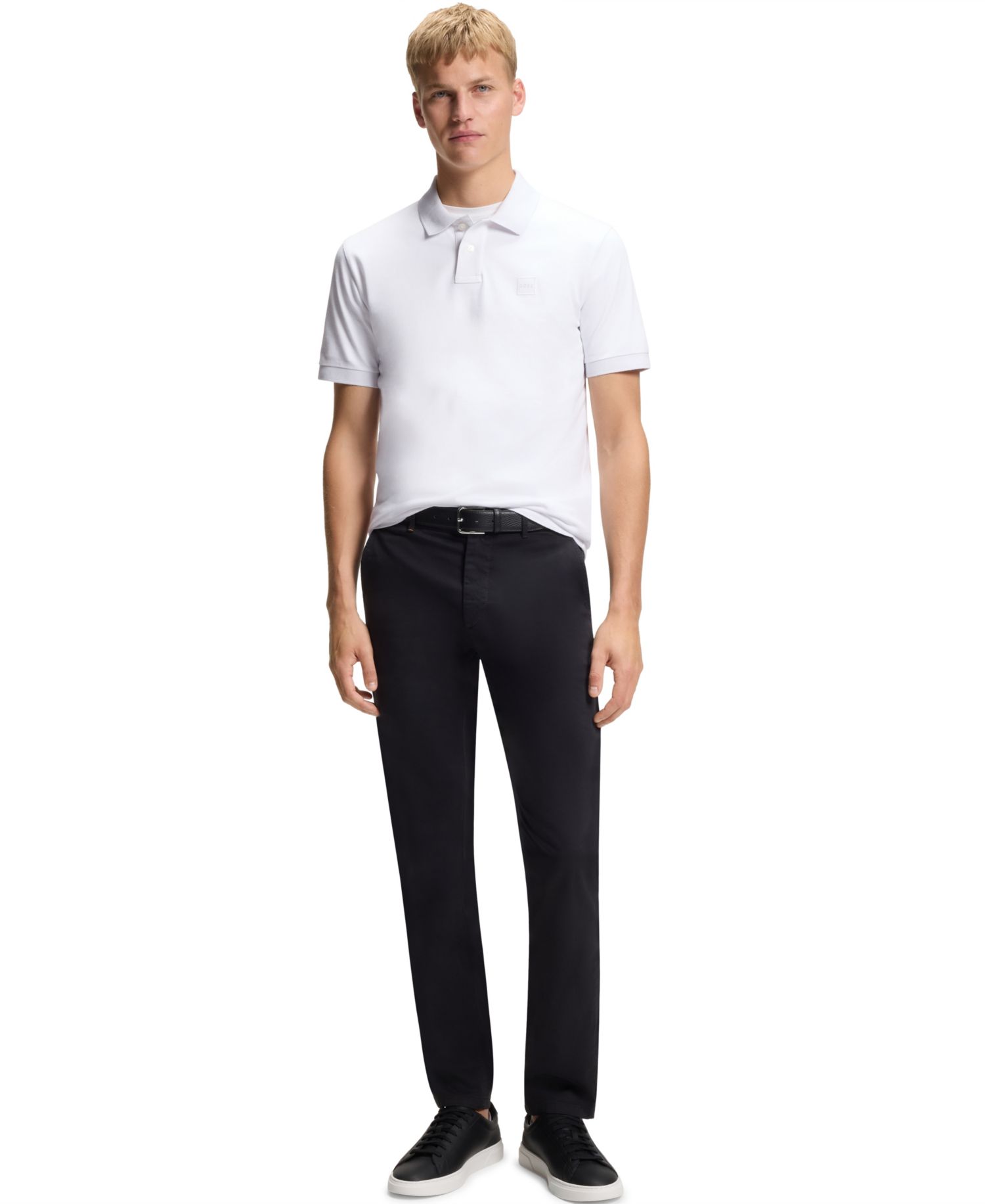 Men's Stretch-Cotton Slim-Fit Passenger Polo Shirt
