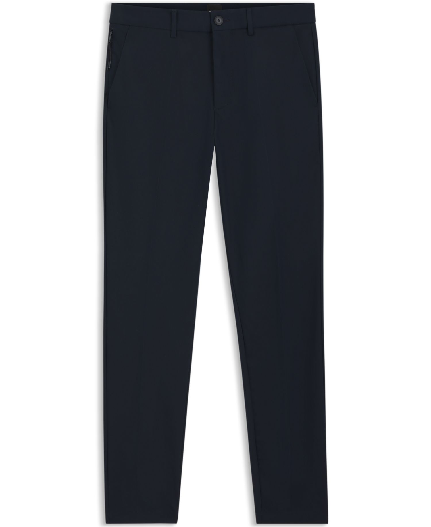 BOSS by Men's Four-Way Stretch Fabric Slim-Fit Trousers