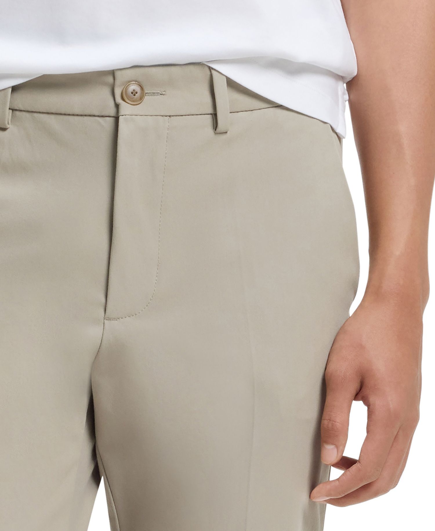 BOSS by Men's Stretch-Cotton Blend Slim-Fit Pants