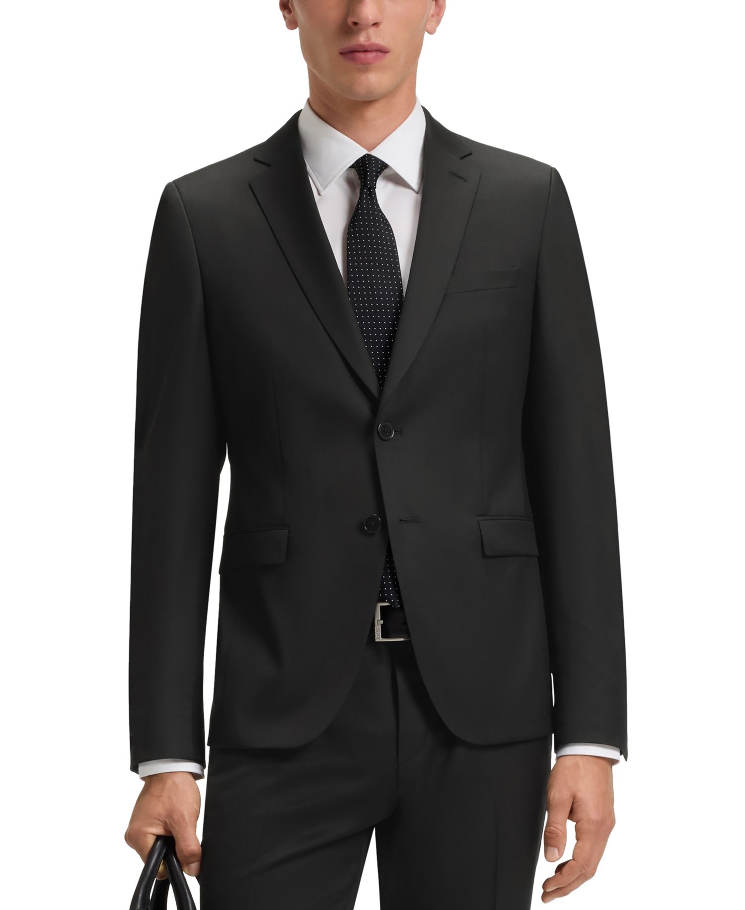Men's Virgin-Wool Extra-Slim-Fit Suit Jacket