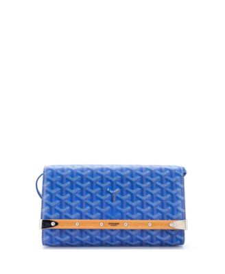 Monte Carlo Coated Canvas Crossbody Clutch