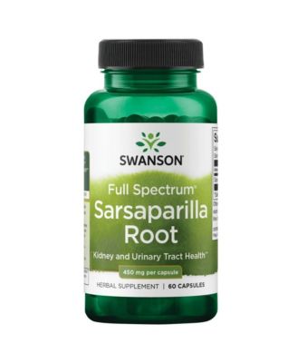 Sarsaparilla Root for Skin and Kidney Health, 450 mg, 60 Caps