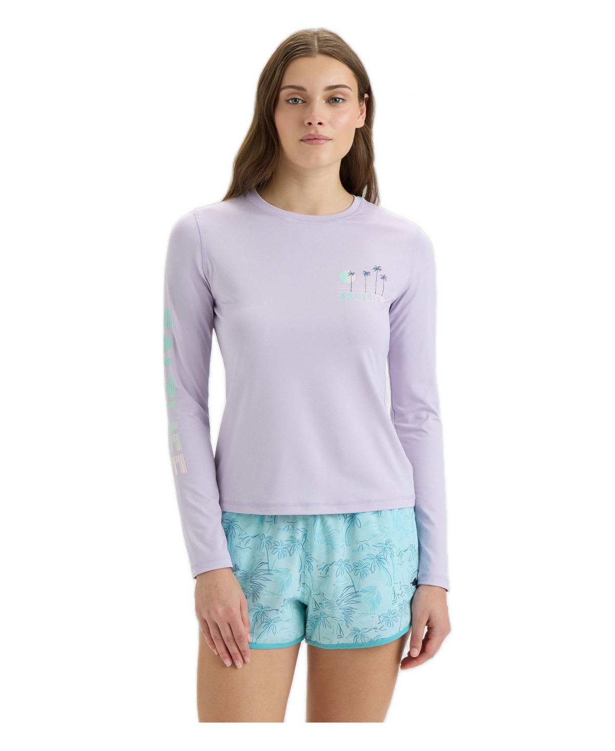 Salt Life Women's Palmline Performance Long Sleeve Tee