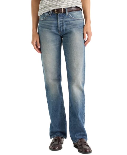 Женские джинсы Good American Vintage Straight, цвет: Индиго