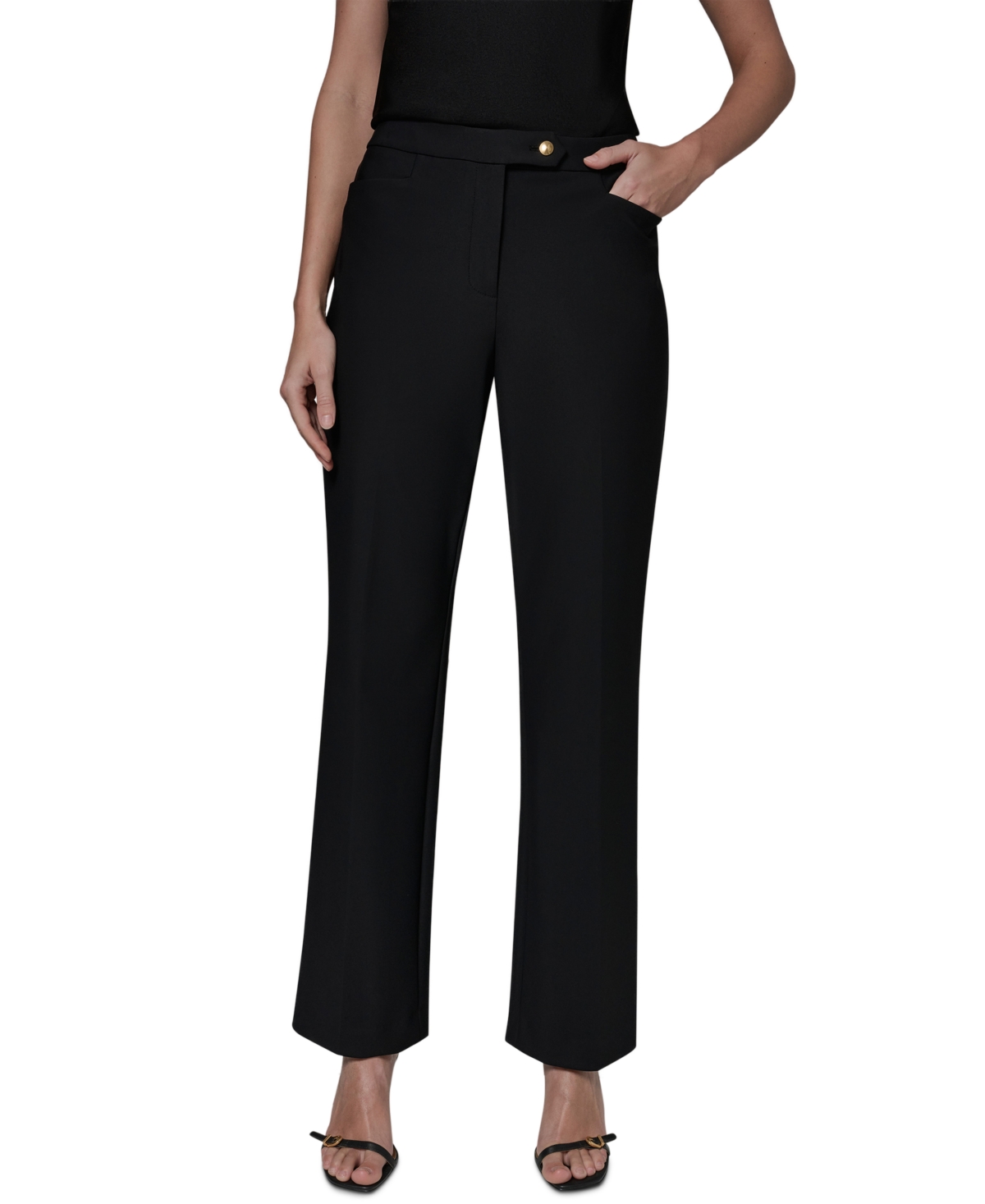 Donna Karan New York Women's Mid Rise Pants