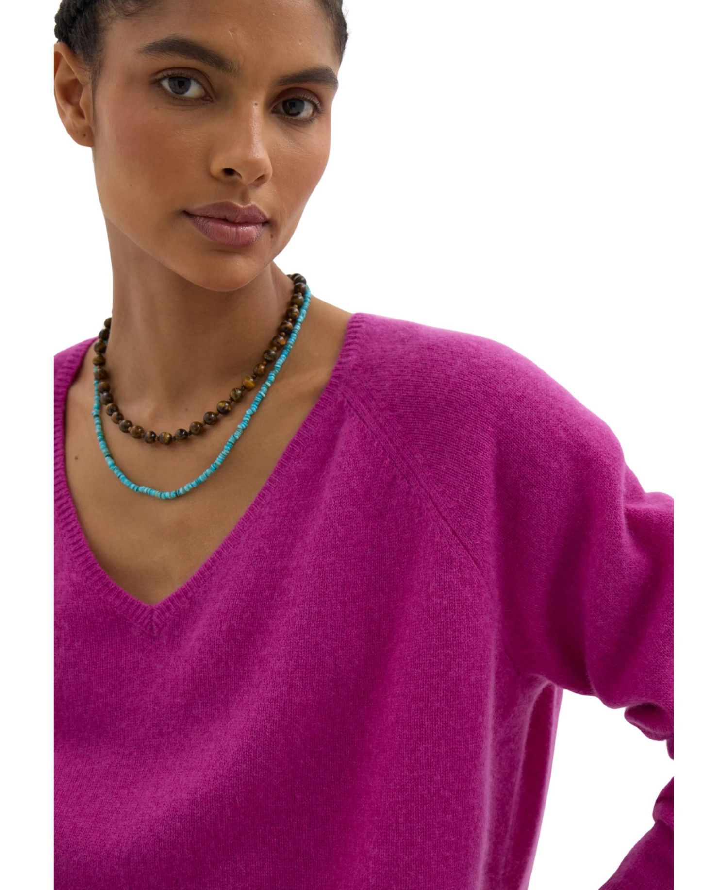 Women's Constance Cashmere V-Neck Sweater