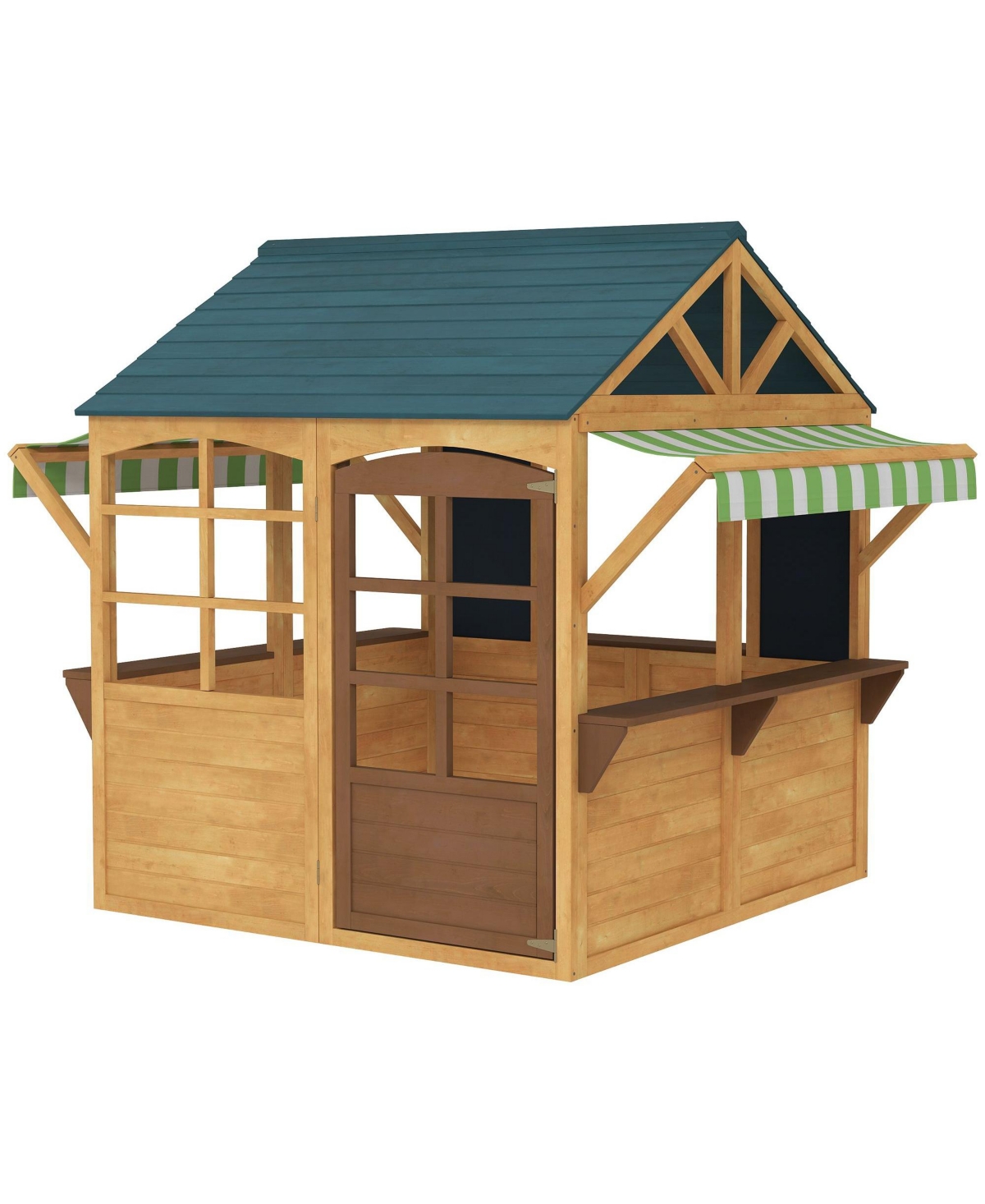 Sevorley Wood Folding-Design Playhouse, Ages 3-8