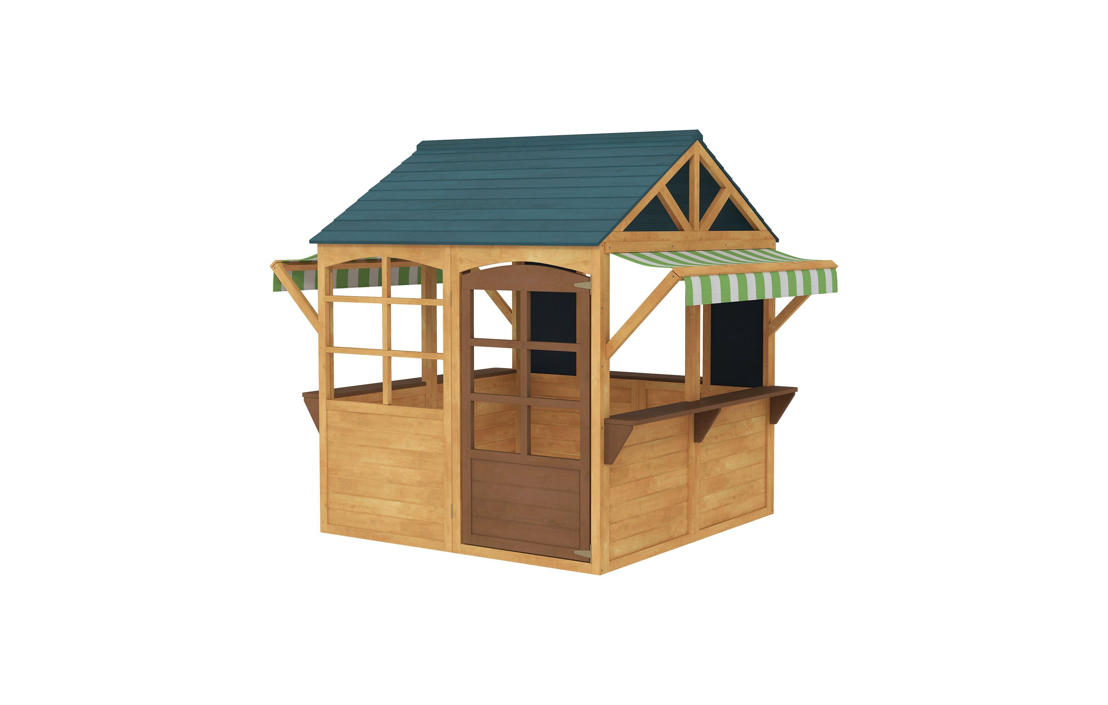 Sevorley Wood Folding-Design Playhouse, Ages 3-8