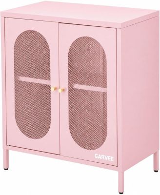 2-Door Metal Adjustable Shelf Ventilated Storage Cabinet