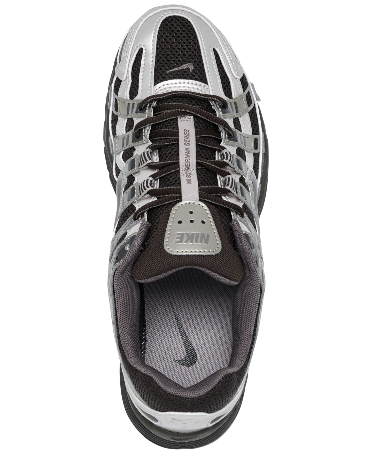 Кроссовки Nike P-6000 Retro Casual, цвет: Коричневый / Кремовый — фото 5