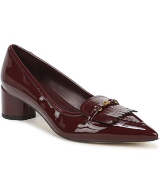 Women's Rossi Pointed Toe Block Heel Pumps