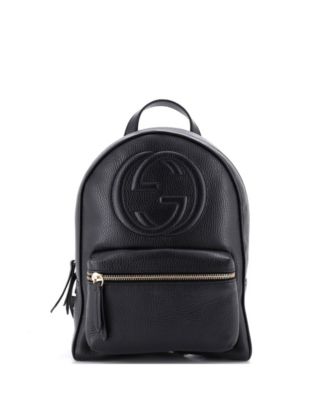 Soho Chain Backpack Leather