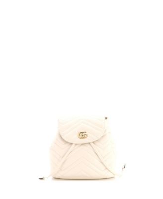 Mini GG Marmont Drawstring Backpack Matelasse Leather