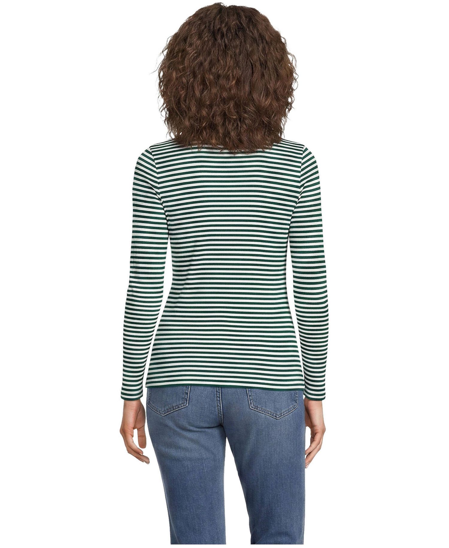 Women's Long Sleeve Micro Rib T-Shirt