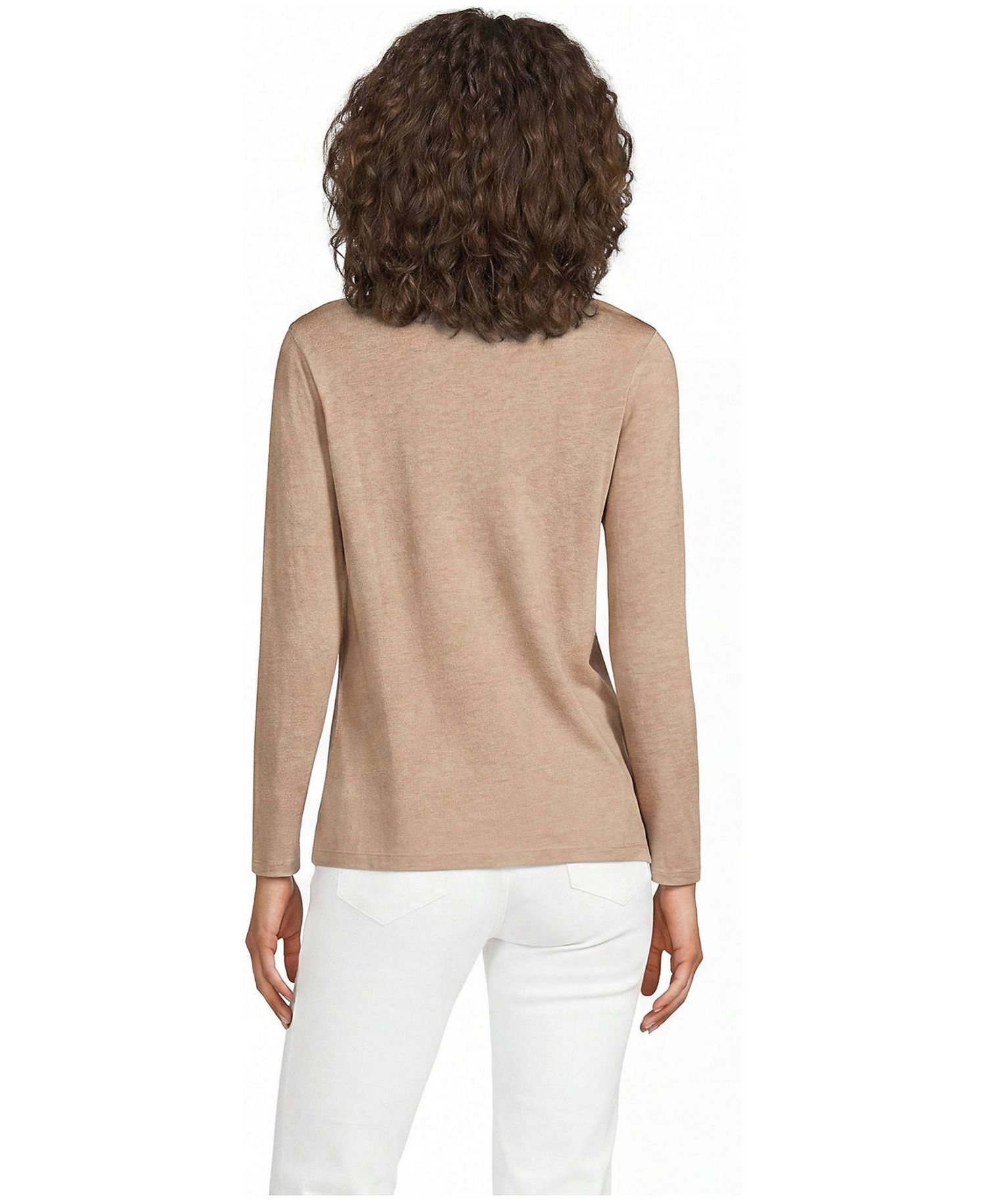 Women's Supima Cotton Long Sleeve Crewneck T-Shirt