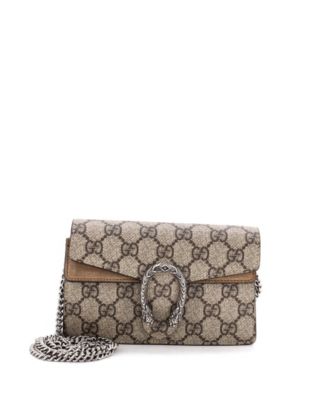 Super Mini Dionysus Bag GG Coated Canvas