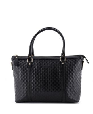 Small Margaux Tote Microguccissima Leather