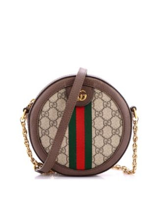 Ophidia Mini Round Shoulder Bag