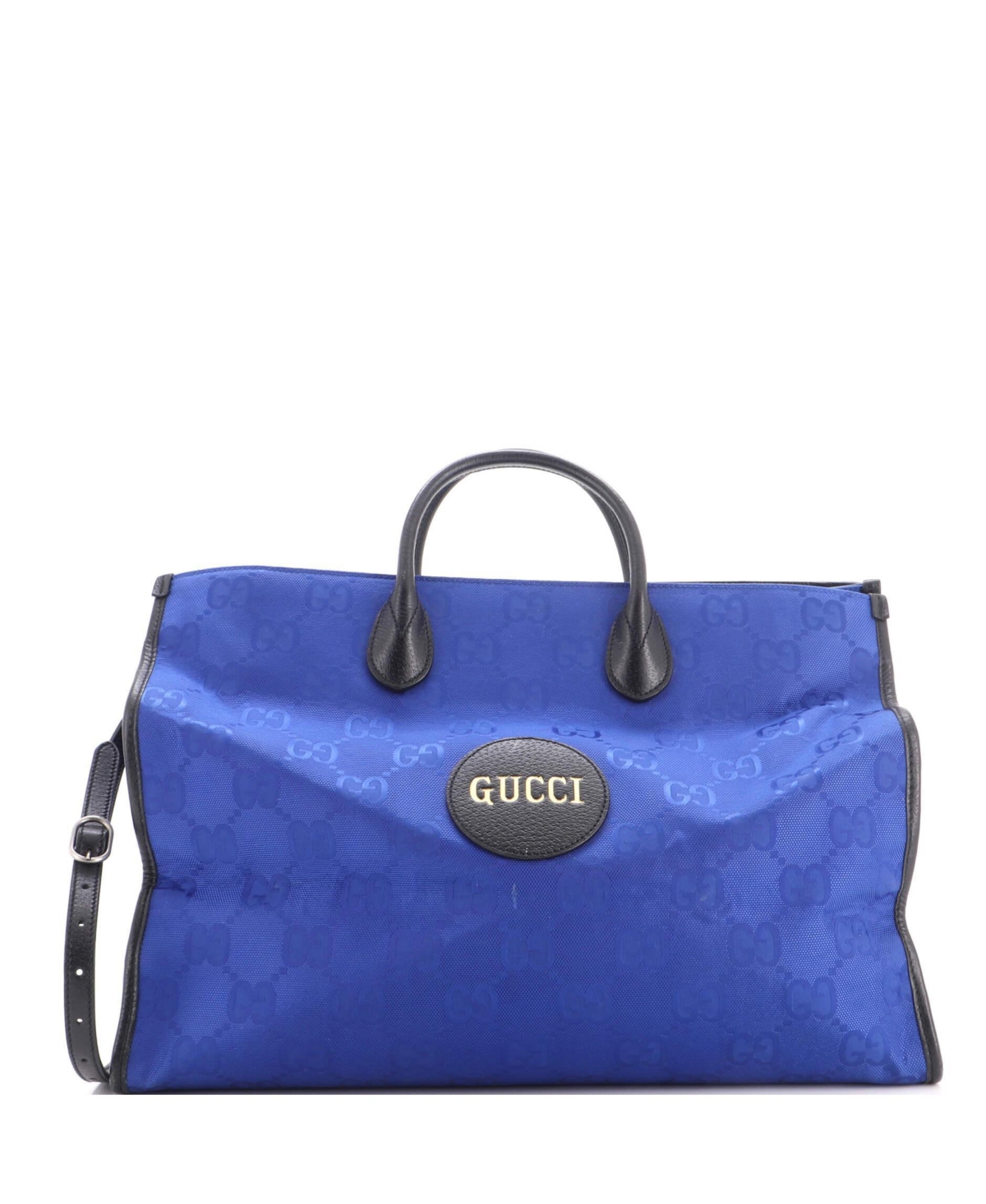Pre-Owned Gucci Off The Grid Tote Gg Econyl - Blue