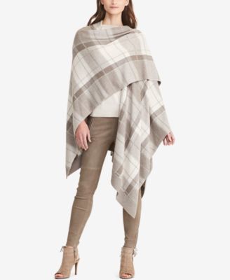 Lauren Ralph Lauren Plaid Poncho