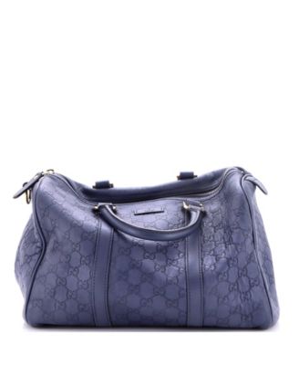Medium Joy Boston Bag Guccissima Leather