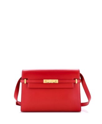 Medium Manhattan Shoulder Bag Leather