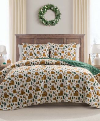 Gingerbread Holiday Quilt Sets