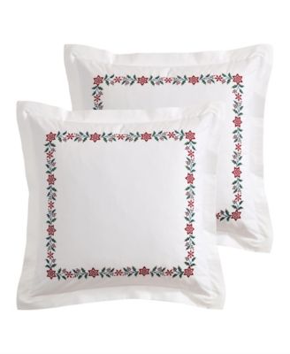 Holly Thistle 2-Piece Sham Set, European