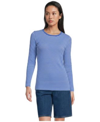 Women's Long Sleeve Micro Rib T-Shirt